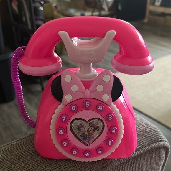 Disney Minnie Mouse Pink Toy Phone - Picture 4 of 5